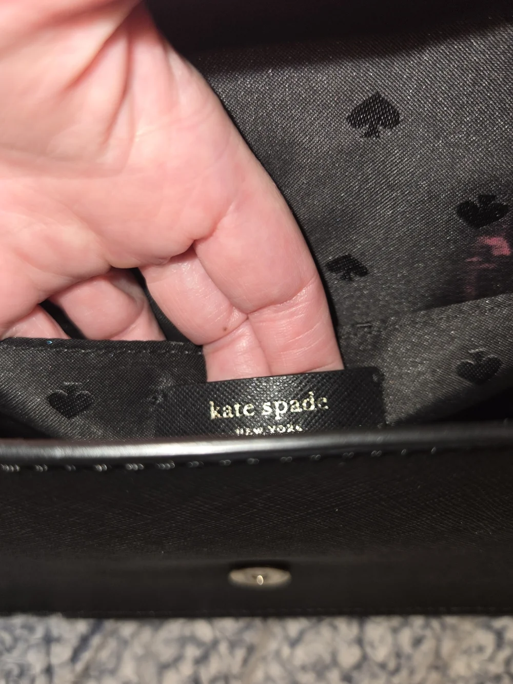 kate spade Black Crossbody Shoulder Bag